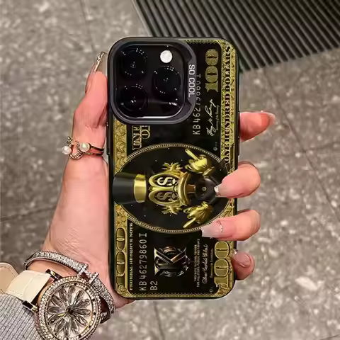 Cute Duck USD Dollar Design Phone Case For IPhone 17 16 15 14 13 12 11 Pro Max X XR XSMAX Candy Matt