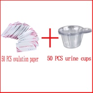 【Ready Stock】A1 50pcs Ovulation Test Strip Kit &amp; Early Pregnancy + Free Urine Cups
