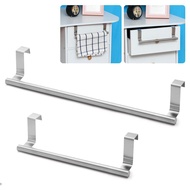 MASMETO Rag Rack Cabinet Door Hanger Shelf Kitchen Shelf Over Door Towel Bar