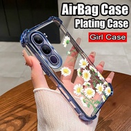 Cute Small Daisy Pattern Casing for vivo V40 LITE 5G VIVO Y19S Y04 Y29 4G Y39 5G Y29S Y29T Soft TPU 