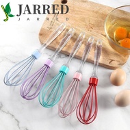 JARRED Egg Beater Cooking Cream Coffee Plastic Handle Silicone Easy to Clean Multi-function Non-stick Blender