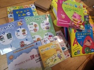 Phonics kids set 1 + set 2 6 DVD + CD 全齊