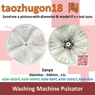 Sanyo Washing Machine Pulsator Mesin Basuh Kipas ASW-A85HT ASW-A90HT ASW-95HT ASW-105S1T ASW-95A