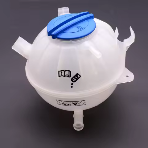 Car Coolant Reservoir Expansion Tank+Cap For VW Jetta MK5 Golf GTI MK6 Tiguan Passat CC Beetle Eos A
