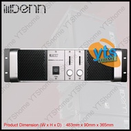 DENN T1600 2-CHANNEL POWER AMPLIFIER 2 x 1600 Watts (8Ω) 2 x 2400 Watts (4Ω)