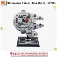 Display Stand for Lego Star Wars Millennium Falcon Mini-Build (30708)