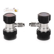 R134A A/C AC Compressor R-134A Manual Quick Coupler Adapter Air Condition 1/4 SAE Connectors Accesso