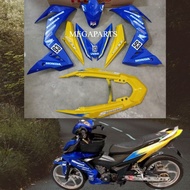 RS150 V1 TO V4 HONDA BODY COVER SET SPOON SPORT 54 WITH SIAP STICKER TANAM 2K CLEAR - SB+RYC1 RS150 