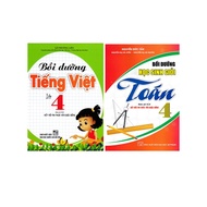 Book - Math + Vietnamese 4 Training Combo (Stick to Connected Textbook) (Set of 2) - HA