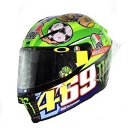 AGV PISTA GP-R ROSSI MUGELLO 2017 HELM FULL FACE HELM AGV PISTA