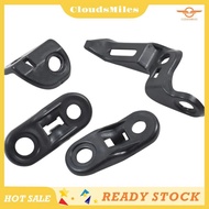 [CloudsMiles] 4Pcs ABS Black  Fairing All Fixed Shell Bracket Fit for  CBR1000RR 2008-2017