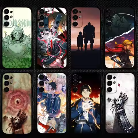 Anime F-Fullmetal A-Alchemist_ Brotherhood Phone Case For Samsung S25/S24/S23/S22/S21/S20/Plus,Fe,Li