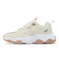Fila Casual Shoes Turbine Women's Beige Light Pink Retro Old Sneakers [ACS] 5J346Y565