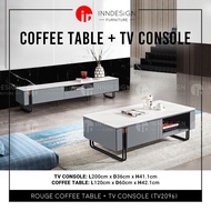 [LOCAL SELLER] 2096 TV CONSOLE/COFFEE TABLE