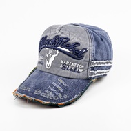 Men's Baseball Cap: BlackRebel - 3D Embroidered Baseball Cap EE