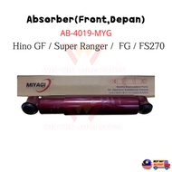 AB-4019-MYG  Hino GF Super-Ranger FG FS270 (Penyerap Kejutan) Depan Absorber 48500-1140 4019 MIYAGI