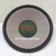 Daun speaker 15 inch JBL abu lubang 4 inch + Duscup