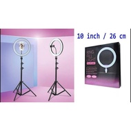 Professional 26cm 3D LED Selfie Ring Light – For TikTok, Facebook & Shopee Live