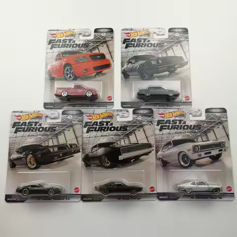 Hot Wheels Fast and Furious Cars FORD F-150 SVT LIGHTNING/ PONTIAC FIREBIRD /BUICK REGAL GNX 1/64 Co