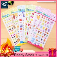Ready Stock 2D 3D Sticker Cute Stickers Cartoon Stiker Suitable Sticker Book Handphone & Freegift Mu