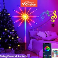 USB Light Portable Fireworks  r Bluetooth Mobile wardrobe light sensor App Mode