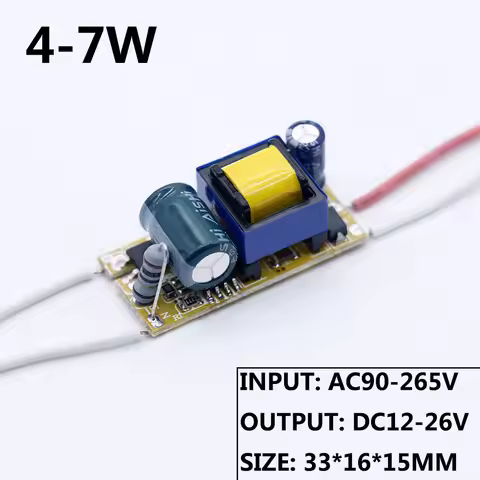 LED Driver 1W 3W 4W 6W 9W 10W 13W 15W 16W 18W 300mA LED Power Supply Adapter 350mA 90-265V Lighting 