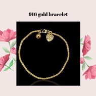 916 korean gold bracelet