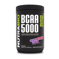 BCAA 5000 Powder - Vegan Fermented BCAAs - Supports Lean Muscle Growth, Recovery, Endurance - Zero F