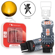 2PCS Nakamichi 24LED Car Signal Light 1156/PY21W/P21W T20-7440/WY21W Turn Signal Bulb Replacement