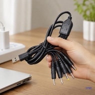 SUP USB-A Charging Cable with DC2 0 DC2 5 DC3 5 DC4 0 DC5 5 Barrels Plug Tip