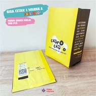 Custom Paper Bag Foodgrade Size 10 x 5 x 10 - Paper Bag Paper Bag/ Packaging/ Packaging/