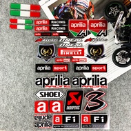 [Taiwan Shipment] Suitable For Apriya RS150 GPR150GPR250 Motorcycle Stickers Italian Reflective Helm