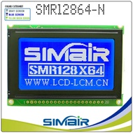 New 20 pin 75x52.7mm 128*64 LCM ks0108 12864 LCD display screen module 128x64 dot graphic panel comp