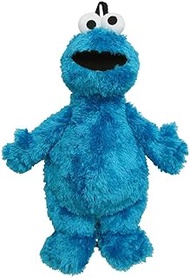Unique SS-0103cm Plush Backpack for Kids, Cookie Monster Approx. H 18.9 x W 14.2 x D 7.1 inches (48 