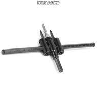 HILDARK0 Adjustable Hole Saw, 1-3/16 to 7-7/8 Inch Adjustable Design Circle Cutter Drill Bit, Drywal