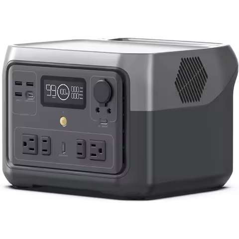Portle Power Station RIVER 0, 4Wh LiFePO4 Battery/ Hour Fast Charging, Up To 00W Output Generat