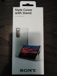 Sony Style Cover with Stand for Xperia 5 IV White ( Brand New)