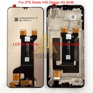 ต้นฉบับ6.6 สำหรับ ZTE เบลด V40ดีไซน์8046แผงหน้าจอสัมผัสจอแอลซีดี V41 Vita 8140N สำหรับการแสดง4G ดีไซ