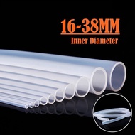 1 Meter Transparent Silicone tube/hose 16 20 25 32 38mm Inner Diameter Food Grade Rubber Pipe for Aquarium