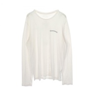 【二手】Chrome Hearts 長袖T卹 CH Plus 捲軸標籤 純棉 CH Plus T卹 男款 二手 A