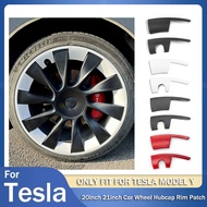For Tesla Model Y 2023 2024 Hub Cap Rim Patch 20 Inch 21 Inch Wheel Protectors ABS Hubcap Accessorie