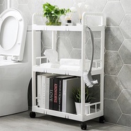 Multipurpose 3-tier shelf Kitchen bathroom bookshelf trolley 936
