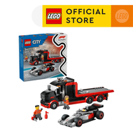 LEGO City 60493 F1 Display Truck with Audi F1 Race Car (508 Pieces) Building Blocks Kids Toy
