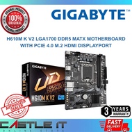 Gigabyte H610M K V2 LGA1700 DDR5 mATX Motherboard with PCIe 4.0 M.2 HDMI DisplayPort