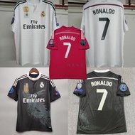 2014 15 Real Madrid Home/Away/3RD Black Dragon RONALDO BALE Men's Football Jersey-FG001