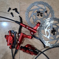 Hydraulic Brake Set Litepro Brake Bicycle Discs Zoom Mt200 Radius