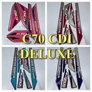 C70 @ Honda EX3 CDI DELUXE Sticker