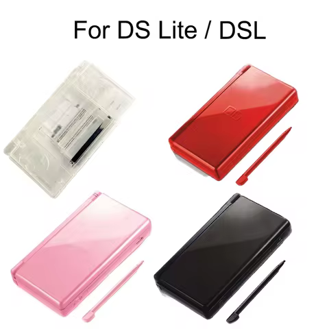 DIY Case for DS Lite Replacement Full Housing Shell Case Cover for DSL Repair Replacement Shell for 