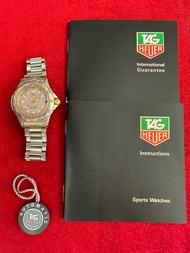 TAG HEUER professional 200 m Automatic บอยไซร์ ซีรี่ย์ 4000 ตัวเรือนสแตนเลส นาฬิกาผู้ชาย มือสองของแท้