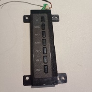 Sharp LCD-40SF466A-BK Button Board 1P-1168800-1010 Receive 1P-1168800-2010